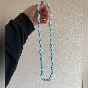 vintage flower necklace